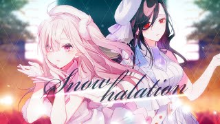 【Crossick】Snow halation歌ってみた【白雪巴・健屋花那にじさんじ】 [upl. by Gannes912]