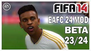 HOW TO INSTALL EAFC24 COMMUNITY MOD SEASON 2324 FOR FIFA 14 [upl. by Val]