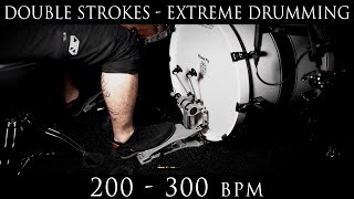 200 to 300 BPM  Extreme Drumming [upl. by Thornton]