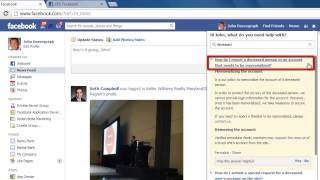 How to Create Facebook Memorial Page [upl. by Seiden]