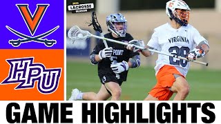 Virginia vs High Point Lacrosse Highlights  2025 College Lacrosse  NCAA Lacrosse [upl. by Goober]