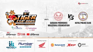 FINAL  GANDAKI PROVINCE vs NEPAL POLICE CLUB  5th Tiger Cup Mens Volleyball Championship 2081 [upl. by Tsiuqram]