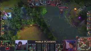 SK Gaming vs IG  Group A  League of Legends World Championship 2012 [upl. by Hammel677]