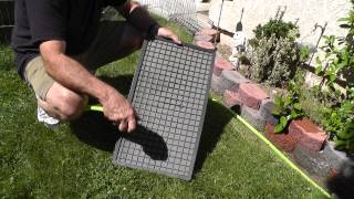 How to Clean an Air Conditioning Filter reusable  Be Your Own Handyman  Home [upl. by Brey]