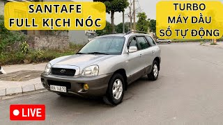 HYUNDAI SANTAFE GOLD SỐ TỰ ĐỘNG  CỬA SỔ TRỜI  BẢN CAO NHẤT  0822660099 KIÊN XE CỎ [upl. by Lramaj]