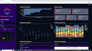 How to Create a Streamlit Reporting Dashboard Using Snowflake Data [upl. by Simah]