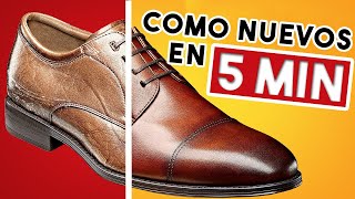 Elimina Arrugas Y Marcas De Desgaste Devuélvele La Vida A Tus Zapatos De Vestir En 5 Minutos [upl. by Aivatnwahs280]