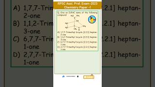 Naming Bridged Bicyclic Molecules in OneShot Simple 4Steps Guide RPSC Asst Prof Chemistry 2023 [upl. by Isa673]