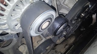 PORTER II Fan belt installation of Hyundai truck D4CB [upl. by Phillie329]