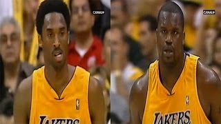 Kobe Bryant amp Shaquille ONeal Full Highlights vs Spurs 2001 WCF GM4 [upl. by Akerdna]