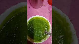 ধনে পাতার চাটনি shortvideo food dhonepata dhonepatachatni [upl. by Aivizt726]