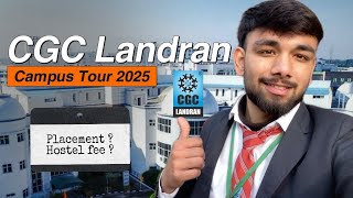 Exploring CGC Landran College  A Complete Campus Tour Video 2025 [upl. by Cioffred]