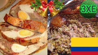 5 comidas NAVIDEÑAS representativas de COLOMBIATriple Eco [upl. by Sivrat]