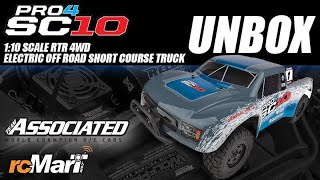 Team Associated Pro4 SC10 110 RTR 4WD Brushless Short Course Truck 20530 Unbox [upl. by Arahd608]