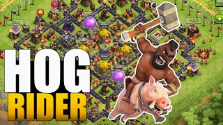 CLASH OF CLANS COMO ATACAR FULL HOGS CV7 CV8  Português PT BR Clash of Bemo [upl. by Sulokcin767]