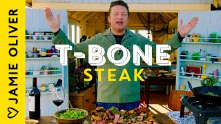 How To Cook The Ultimate TBone Steak With Jamie Oliver [upl. by Winfrid]