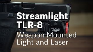 PRODUCT REVIEW  Streamlight TLR8 Weapon Mounted Light and Laser [upl. by Allac]