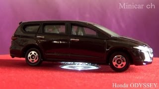 TOMICA No046 Honda ODYSSEY [upl. by Inalan]