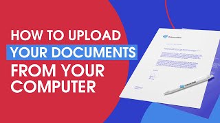 How to Upload your Documents from your Computer [upl. by Eelamme328]