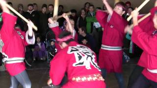 Mochitsuki Ceremony  Making Mochi [upl. by Neelhtakyram]