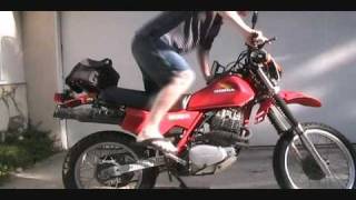 How To Kick Start A Honda XL500R Or XR500 Motorcycle [upl. by Ybab]