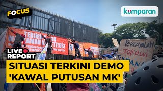 🔴BREAKING NEWS  Kondisi Terkini Demo Kawal Putusan MK di Depan Gedung DPR RI [upl. by Bultman]