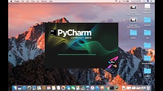 How to Install PyCharm Python IDE on Mac Community Edition [upl. by Eninnej]