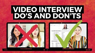 Video Interview TIPS  How to Stand Out in Video Interview for Jobs [upl. by Carrick625]