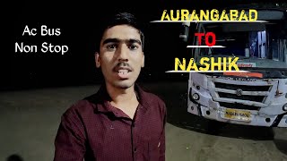 Aurangabad To Nashik By Msrtc Lalpari Bus Journey  Msrtc Bus Journey  Aurangabad To Nashik By Road [upl. by Freemon]