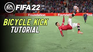 FIFA 22 BICYCLE KICK TUTORIAL  Playstation amp Xbox [upl. by Aynom367]