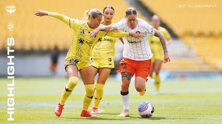 ALW R3 Wellington Phoenix v Brisbane Roar Highlights [upl. by Reimer]