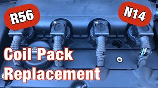 How to replace the coil packs on an R56 Mini Cooper S N14 [upl. by Waylin]