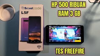 TES GAME FREEFIRE BRANDCODE L5F  HP MURAH 500 RIBUAN [upl. by Hceicjow645]