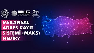 Mekansal Adres Kayıt Sistemi MAKS Nedir [upl. by Diarmit780]