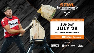 STIHL TIMBERSPORTS® 2024 US PRO CHAMPIONSHIP [upl. by Devaney]