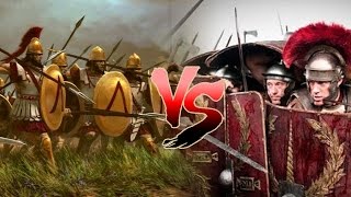 How Did The Romans Beat The Greeks Legions Vs Phalanx Gladius Vs Sarissa [upl. by Leigh]