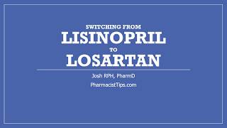 switching from lisinopril to losartan [upl. by Inavoy806]