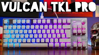 Glorious low profile  Roccat Vulcan TKL Pro white Unboxing and review [upl. by Xantha]