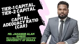 Tier1 Capital  Tier2 Capital  Capital Adequacy Ratio CAR [upl. by Niklaus]