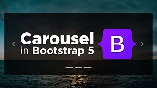 Bootstrap 5 Carousel with dark mode too [upl. by Adnirak]