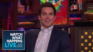 Did Matt Bomer Witness Drama Between Alex Pettyfer And Channing Tatum  WWHL [upl. by Beatrisa]