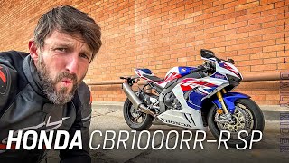 2022 Honda CBR1000RRR SP Review  Daily Rider [upl. by Tobiah]