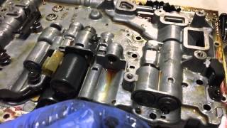 Toyota A340A341 Valve Body Removal [upl. by Eilsel]