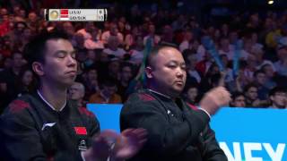 Yonex All England Open 2017  Badminton F M4MD  LiLiu vs GidSuk [upl. by Jasik]