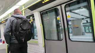 London Heathrow Airport Terminal 5 Transit Train Ride 5 April 2019 [upl. by Anivla446]