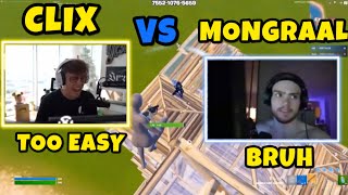 Clix VS Mongraal [upl. by Ardnuas]