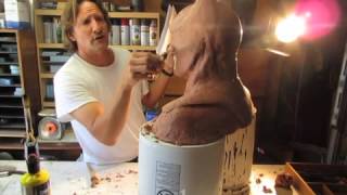 Making A Batman Cowl Part 3 Presented By Artsee1com [upl. by Ardys]