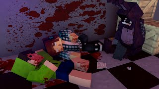 Minecraft TERROR  Mortos No Five Nights at Freddys 2 [upl. by Inalan]