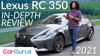 2021 Lexus RC 350 F Sport Review Time for an update  CarGurus [upl. by Dranyer809]