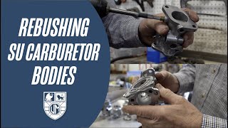 327 MG Tech  Rebushing SU Carburetor Bodies [upl. by Russom]